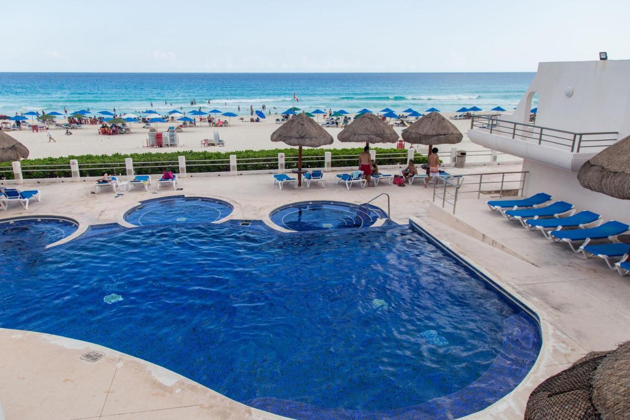 Amazing Caribbean Ocean View At Villas Marlin In 칸쿤 외부 사진
