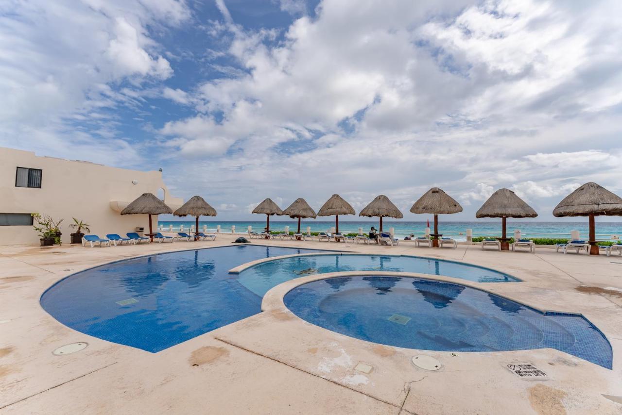 Amazing Caribbean Ocean View At Villas Marlin In 칸쿤 외부 사진