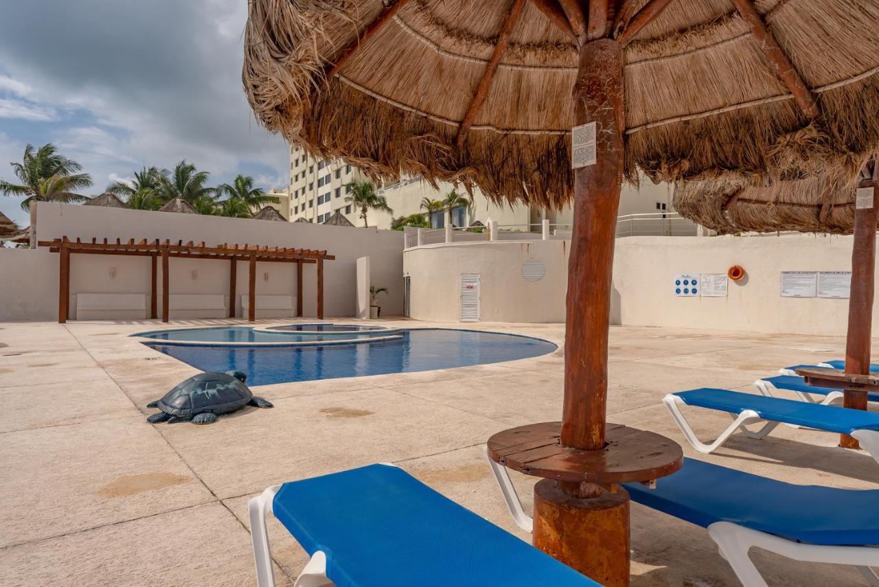 Amazing Caribbean Ocean View At Villas Marlin In 칸쿤 외부 사진