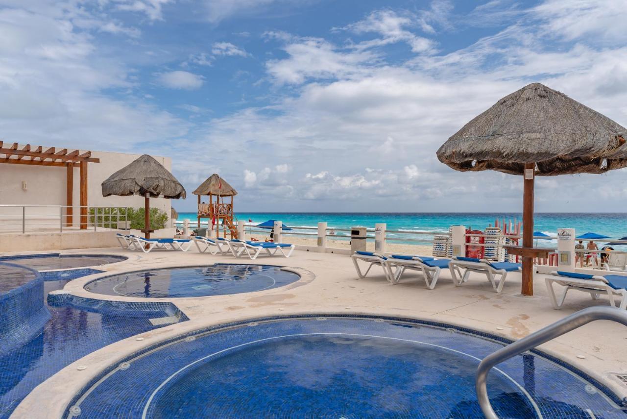 Amazing Caribbean Ocean View At Villas Marlin In 칸쿤 외부 사진