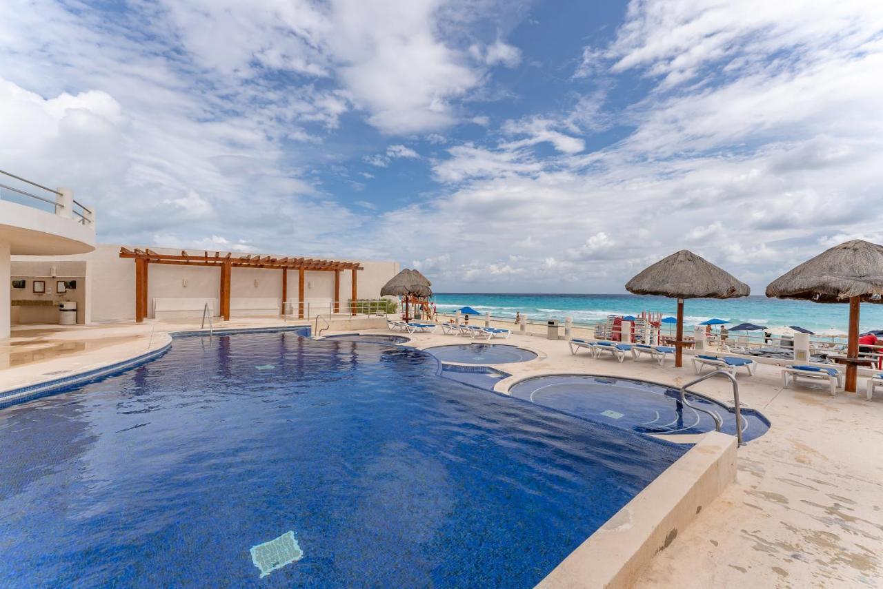 Amazing Caribbean Ocean View At Villas Marlin In 칸쿤 외부 사진
