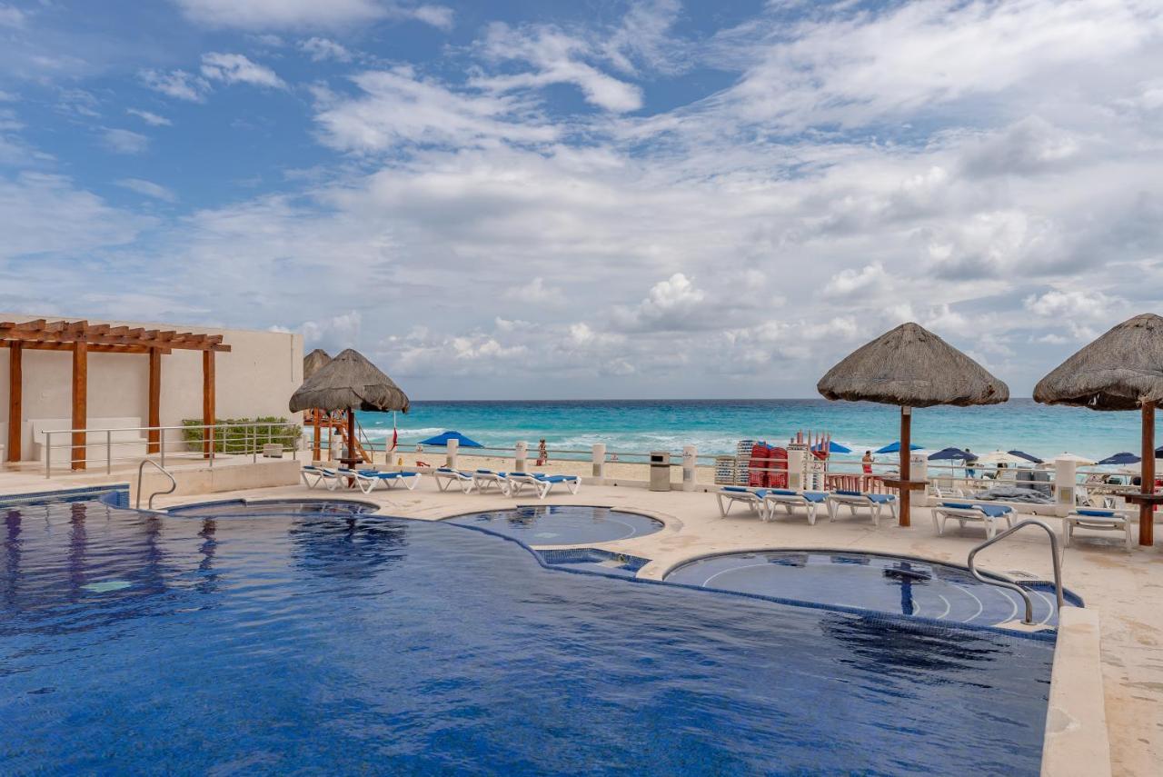 Amazing Caribbean Ocean View At Villas Marlin In 칸쿤 외부 사진