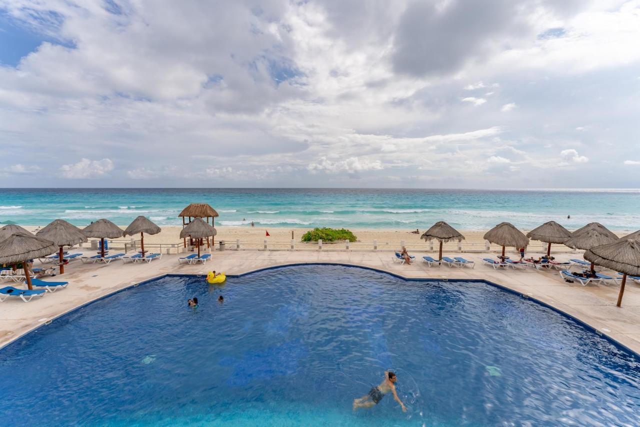 Amazing Caribbean Ocean View At Villas Marlin In 칸쿤 외부 사진